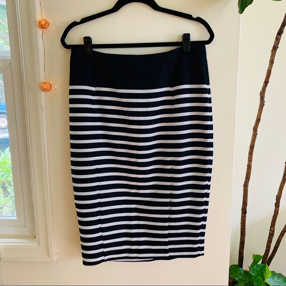 H&M high waist long pencil skirt